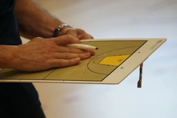 soccer coach tactical board